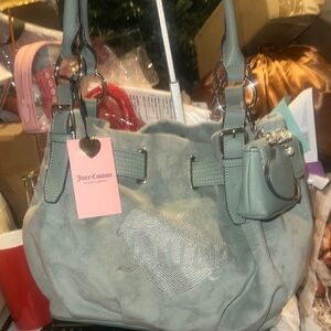 Juicy Couture Mint Green Shoulder Bag